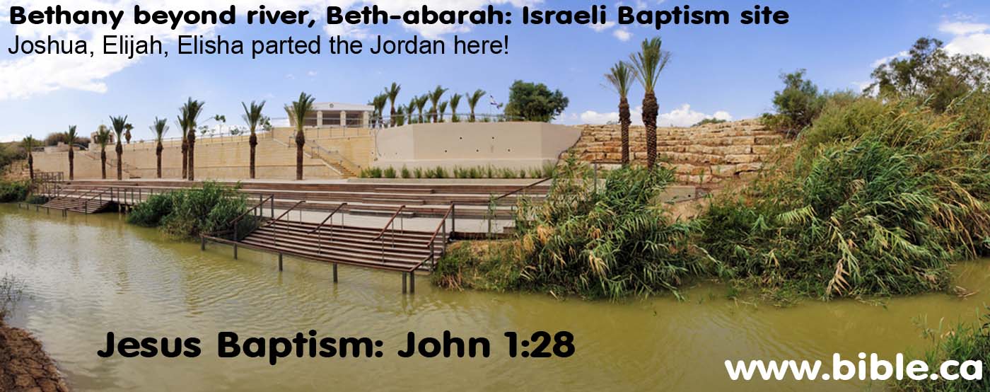 place where jesus was baptized
