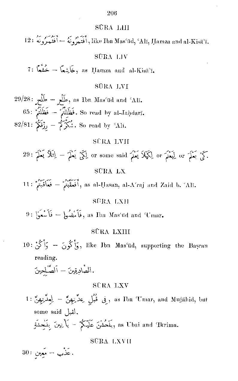 Materials for the History of the Text of the Qur'an [Codex of Ibn 'Abbas]