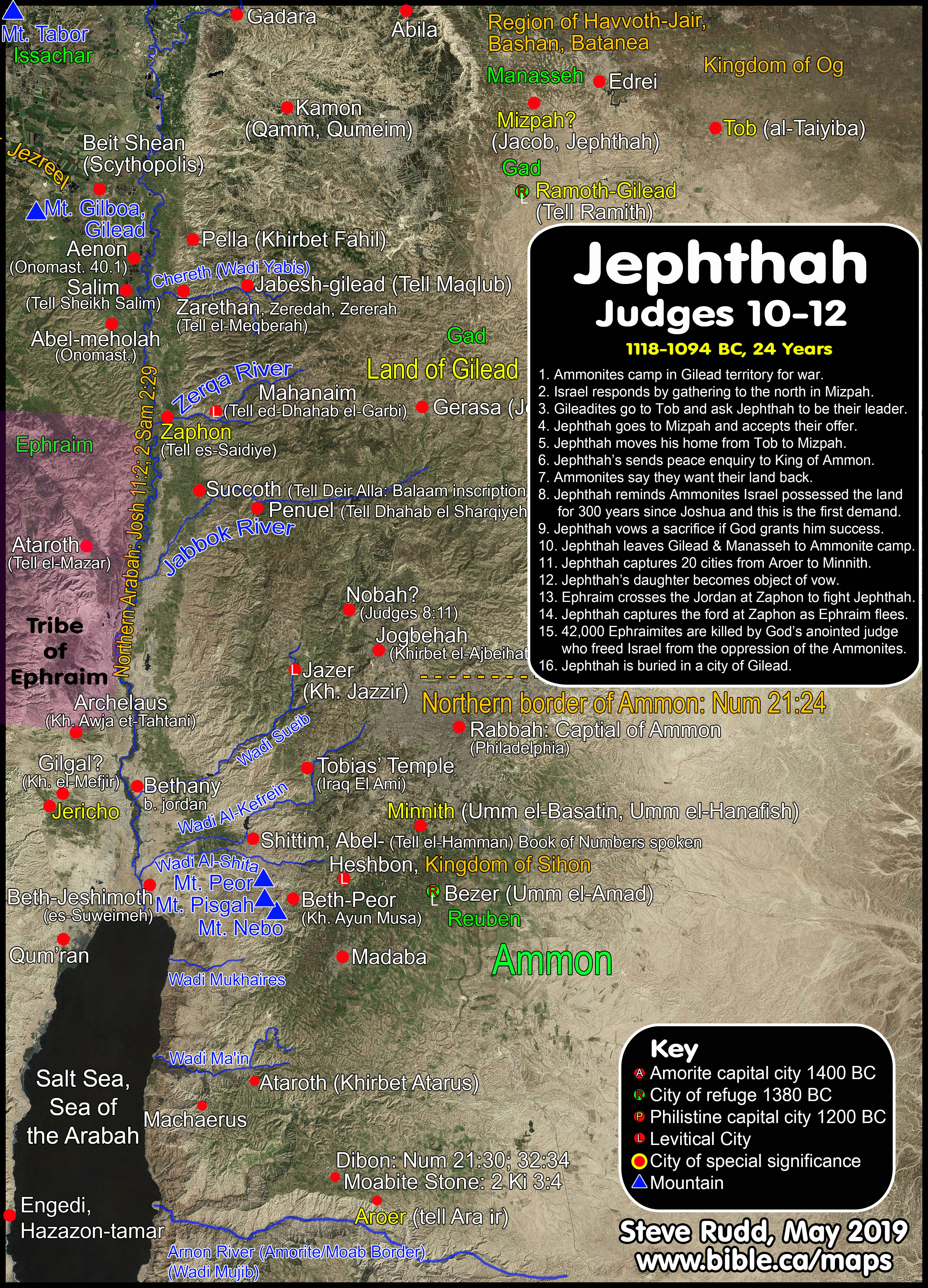 Maps Book Of Judges