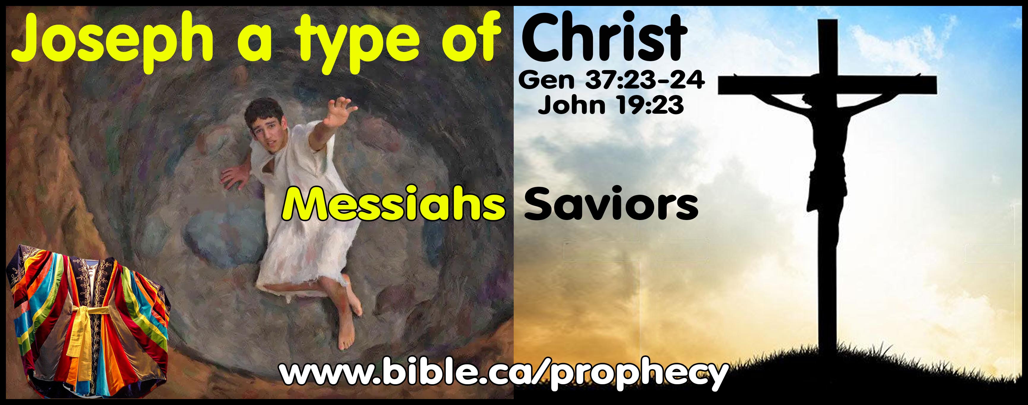 Comparison list of 75 Joseph/Christ Shadows, Types, Antitypes and  similarities
